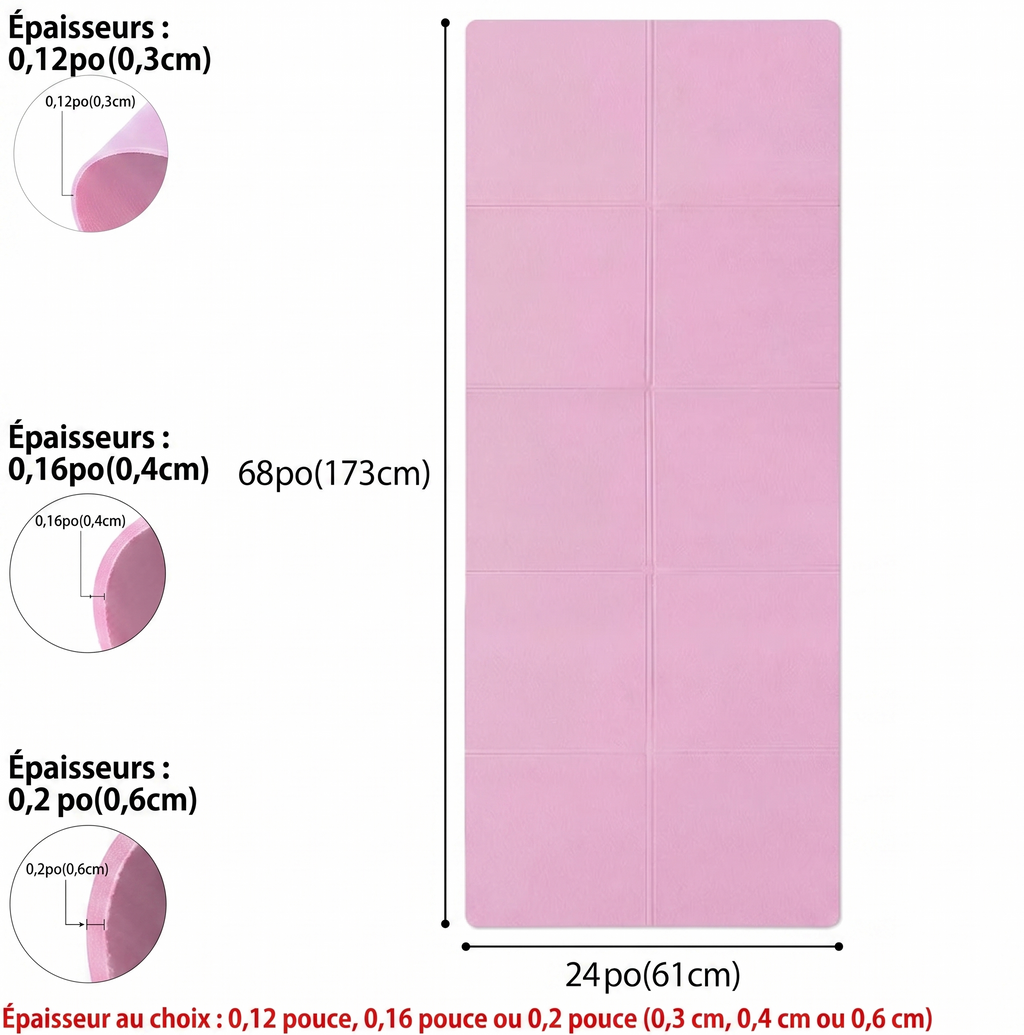 Tapis de Fitness FORJ